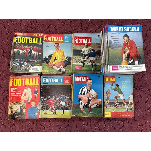 696 - Comprehensive Collection of Charles Buchan's Football Monthly Dating from the 1950's to 60's and a C... 