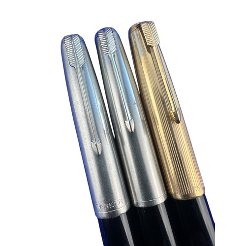 118 - 3 Parker '51' Fountain Pens