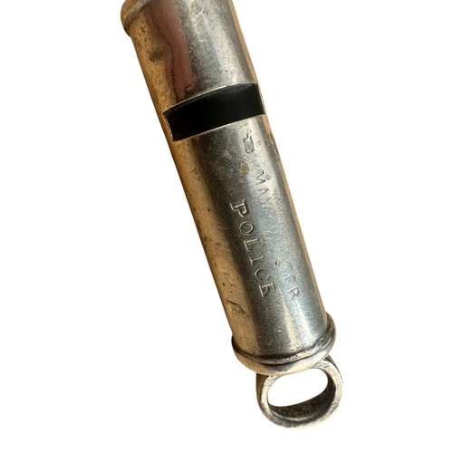 211 - Antique Manchester Police Whistle by Dowler & Sons, Birmingham