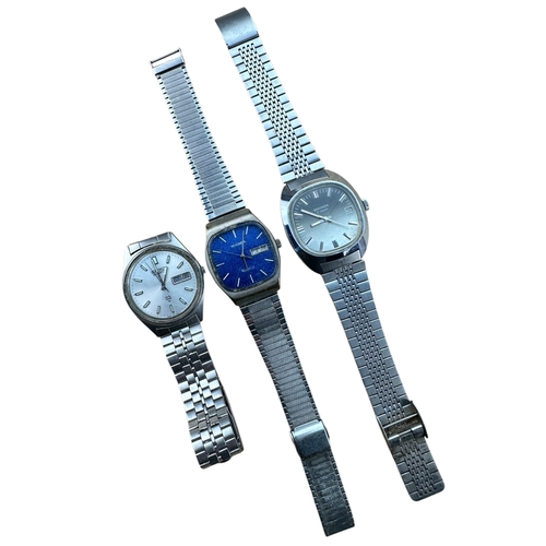 428 - 2 Gent's Sekonda Wristwatches and A Quartz Seiko Example (AF)