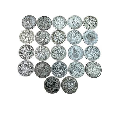 10 - 22 George V Silver Sixpence Coins