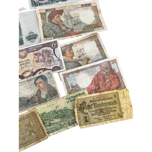 81 - Quantity of Vintage World Banknotes