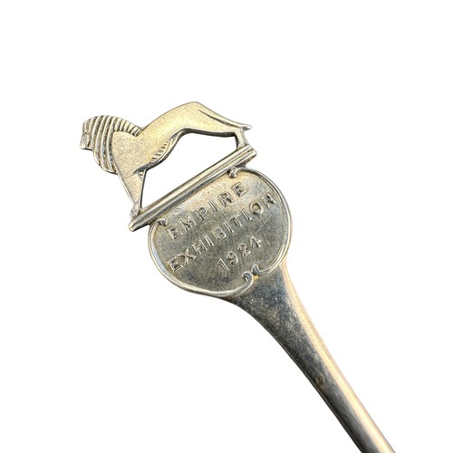 150 - British Empire Exhibition, Wembley 1924, Commemorative Silver Spoon, Birmingham 1924