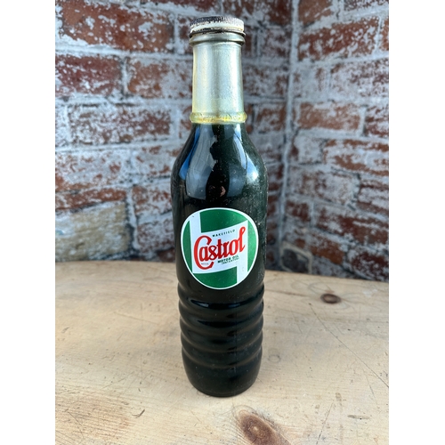 340 - Unopened Vintage Bottle of Castrol Oil - Wakefield