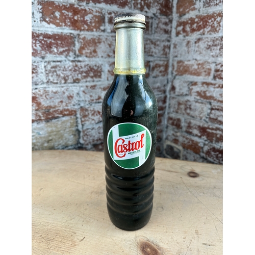 340 - Unopened Vintage Bottle of Castrol Oil - Wakefield