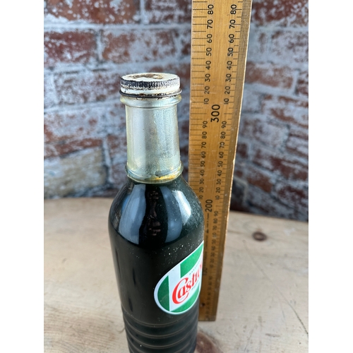 340 - Unopened Vintage Bottle of Castrol Oil - Wakefield