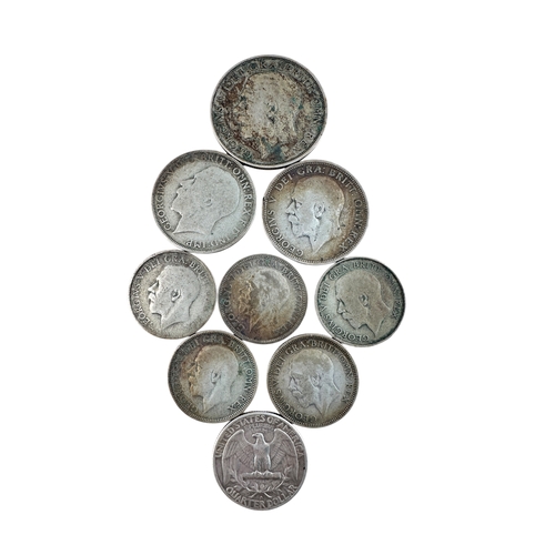 127 - Silver Content Coins 69g