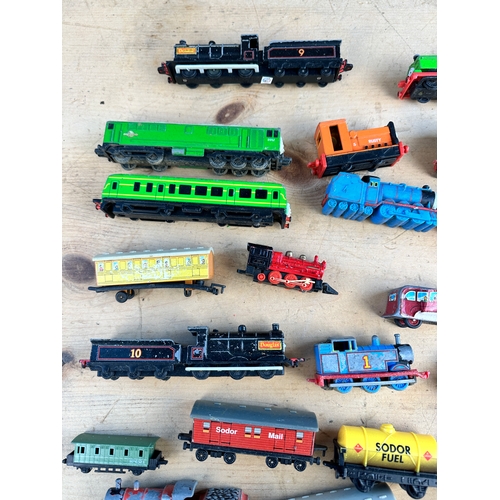 185 - Vintage Thomas the Tank Engine Play Worn ERTL & Other Trains etc.