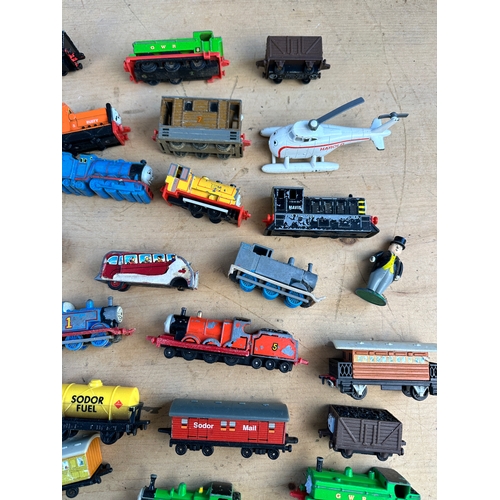 185 - Vintage Thomas the Tank Engine Play Worn ERTL & Other Trains etc.