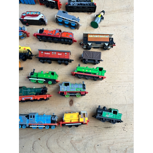 185 - Vintage Thomas the Tank Engine Play Worn ERTL & Other Trains etc.