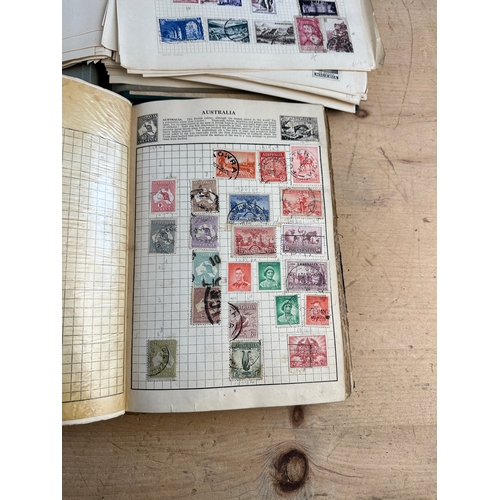 123 - Two British Empire Stamp Albums