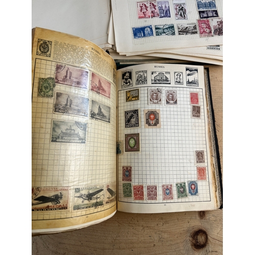 123 - Two British Empire Stamp Albums