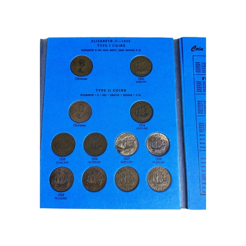 120 - Two 1990 Proof Coin Sets with 1937 Great Britain Halfpennies Collection