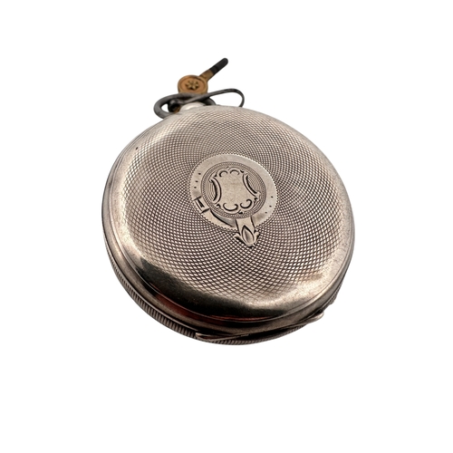 132 - 935 Silver Cased Fusee Pocket Watch, Ticking