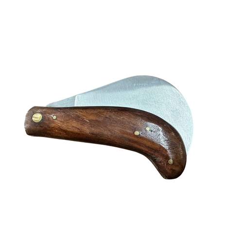 295 - Folding Tranchete Mushroom Knife