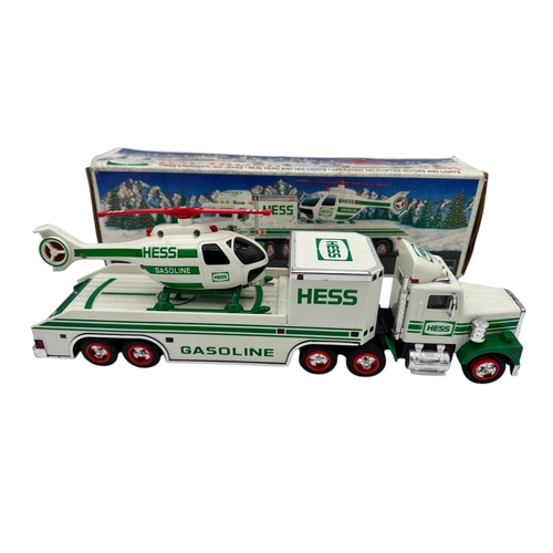 180 - HESS, Boxed Gasoline Truck & Helicopter