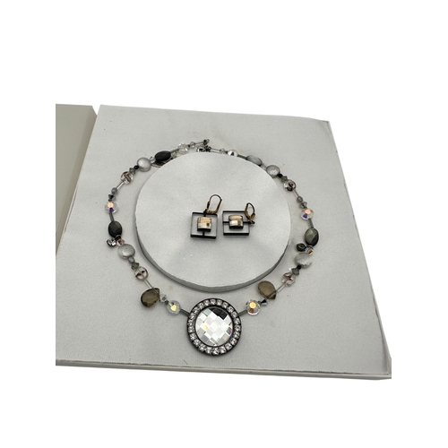 103 - Coeur De Lion Necklace & Earring set Boxed.