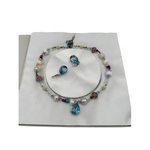 105 - Coeur De Lion Necklace & Earring set Boxed.