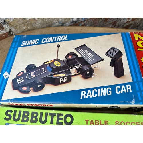 179 - Vintage Toys & Games including Sonic Control Car