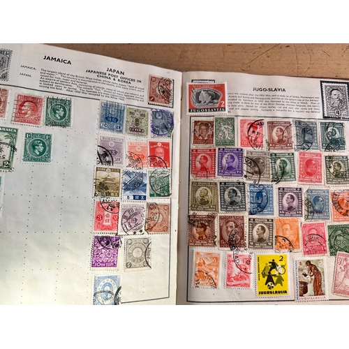 116 - Comprehensive Album of Vintage Worldwide & Commonwealth Stamps