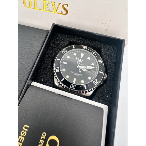 141 - Olevs Dazzling Quartz Diver Watch