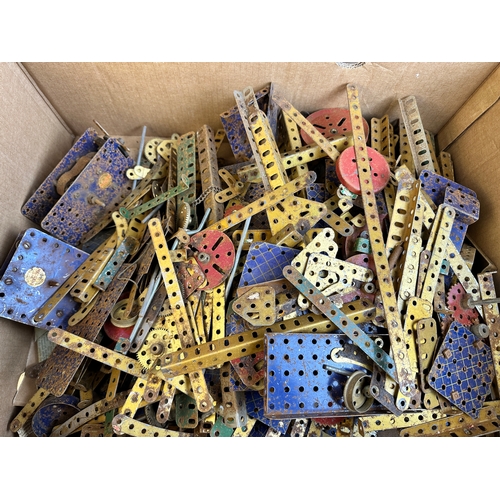 146 - Quantity of Early Meccano including Clockwork Motors