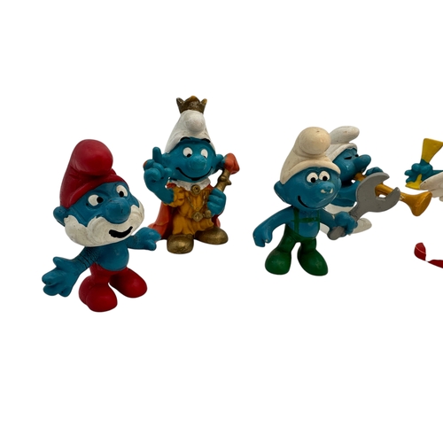 152 - Group of Vintage Smurf Figures