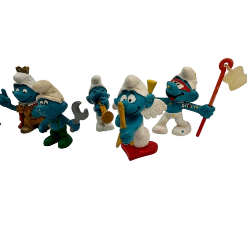 152 - Group of Vintage Smurf Figures