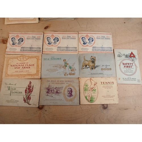 211 - 50 Cigarette Card Albums inc John Player & Sons and W.D. & H.O. Wills