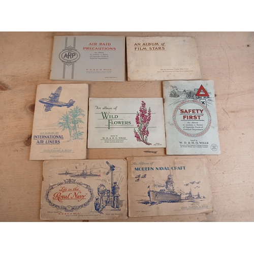 211 - 50 Cigarette Card Albums inc John Player & Sons and W.D. & H.O. Wills