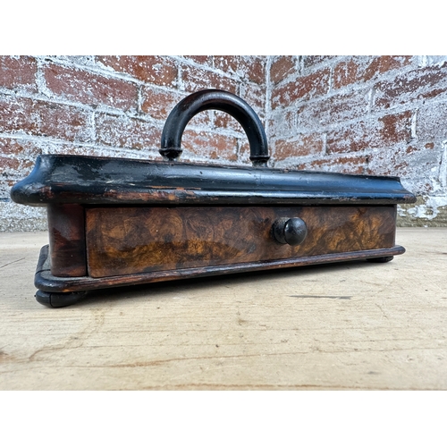 238A - Vitorian Walnut Desk Stand