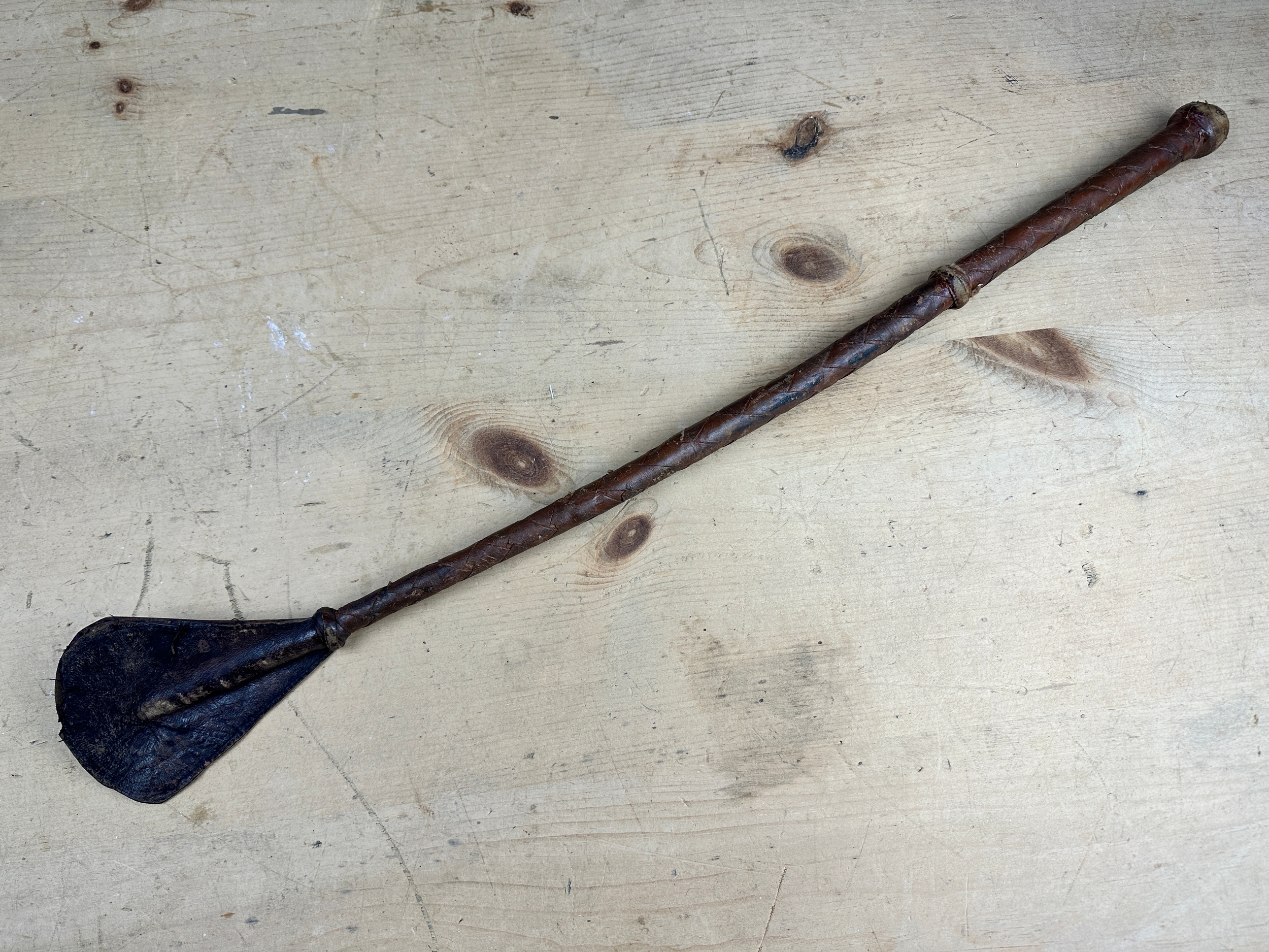 Vintage Leather Riding Crop