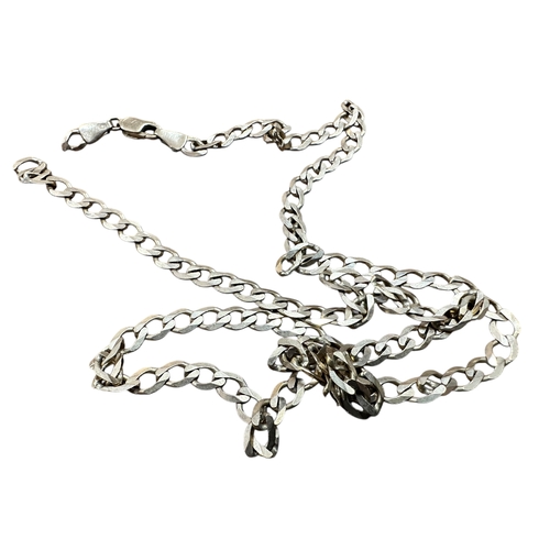 114 - Nine Carat Gold Neck Chain as found, 21
