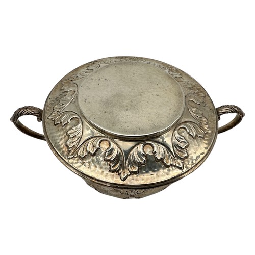 7 - Good Quality Heavy Gauge Silver Porringer and Cover by Goldsmiths and Silversmiths Company, Regent S... 