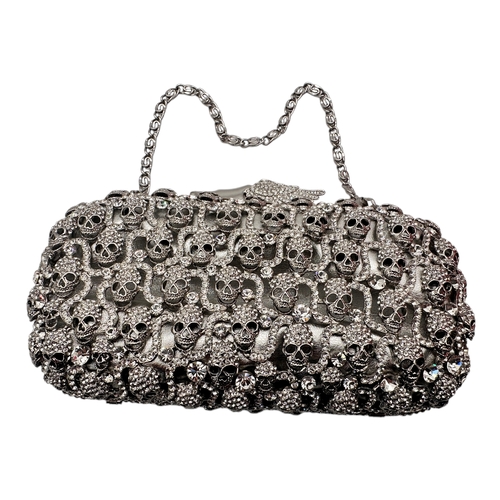 Butler & Wilson Swarovski Crystal Skull & Matching Handbag