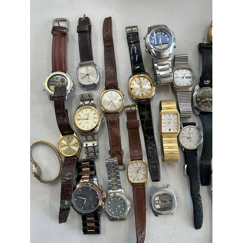 192 - Collection of Vintage Watches inc. Casio, Swatch and Timex.  Some for Spares.