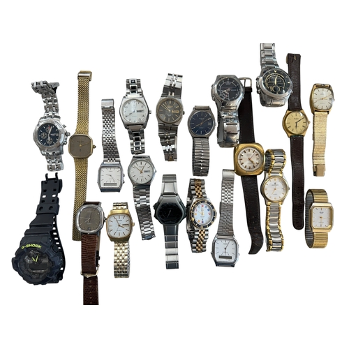 193 - Collection of Vintage Watches inc. Casio, G-Shock and Orient.