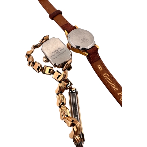 191 - Ladies Rolled Gold Wrist Watches by Avia and Centaur, both run.