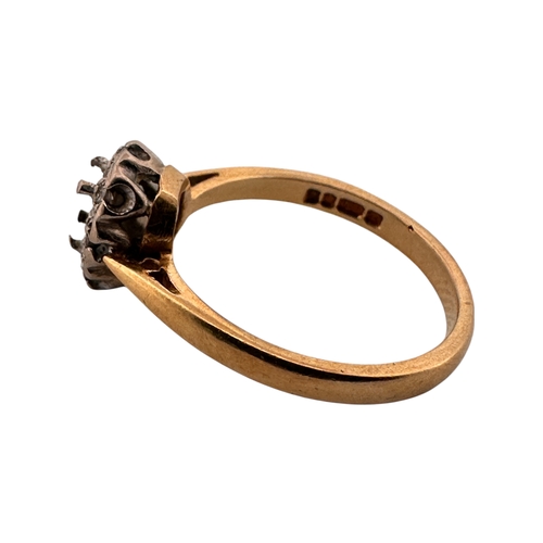 94 - Eighteen Carat Gold Ring as found 3.32g