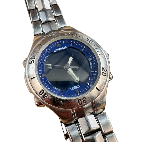 181 - Twop Watches, Casio & Sekonda - Both working