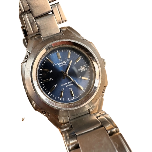 181 - Twop Watches, Casio & Sekonda - Both working