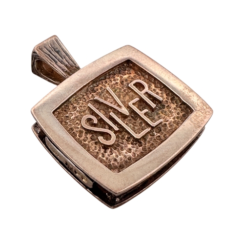 81 - Fully Hallmarked 1/2 Oz Silver Pendant