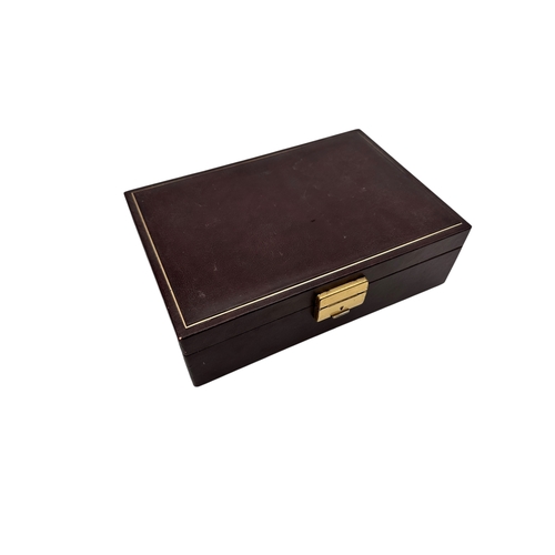 208 - Jewellery Box & Contents