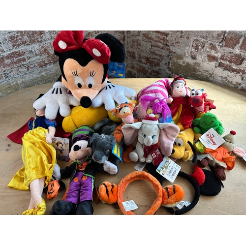 234 - Large Collection of Disney Store and Disneyland Soft Toys - all As New with Tags