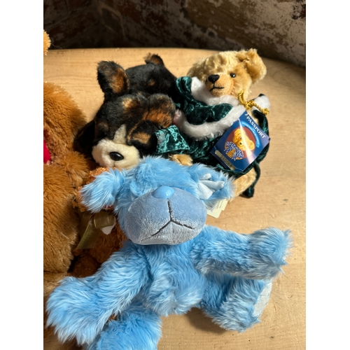 225 - Large Collection of Soft Toys in As New Condition with Tags - Cadbury's Parrot, English Teddy Bear C... 