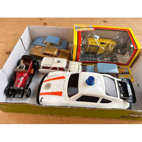 219 - Small Group of Diecast Cars including Dinky, Corgi & Tonka