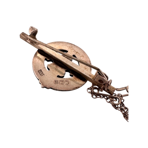 74 - 1975 Hallmarked Silver Boy Scouts 