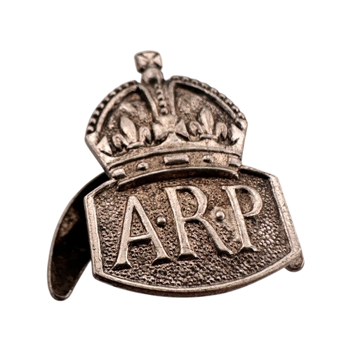 75 - Charles Horner Small ARP Badge. Chester Hallmarks