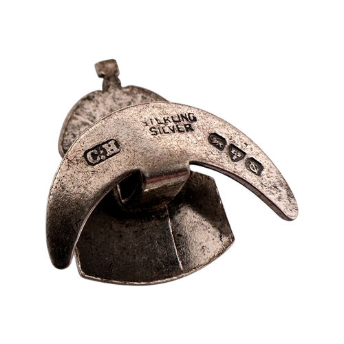 75 - Charles Horner Small ARP Badge. Chester Hallmarks