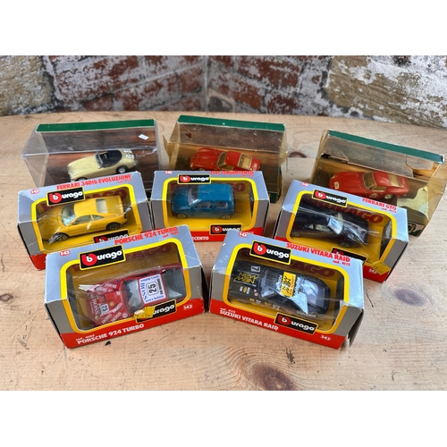 236 - Boxed Vintage Burago Diecast Cars etc.